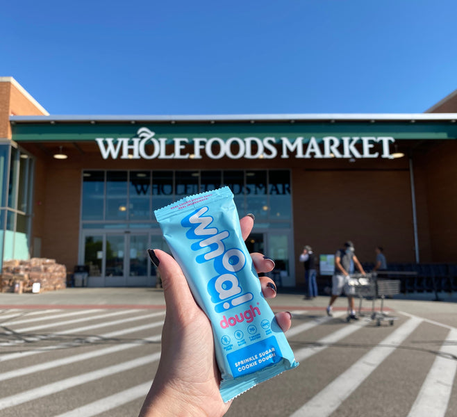 Now Available at Area Whole Foods