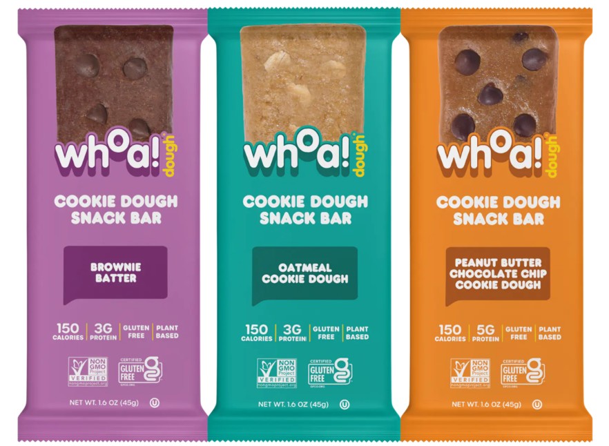 Whoa Dough to debut Oatmeal Chocolate Chip bar, ready-to-bake and eat raw cookie dough at Expo West