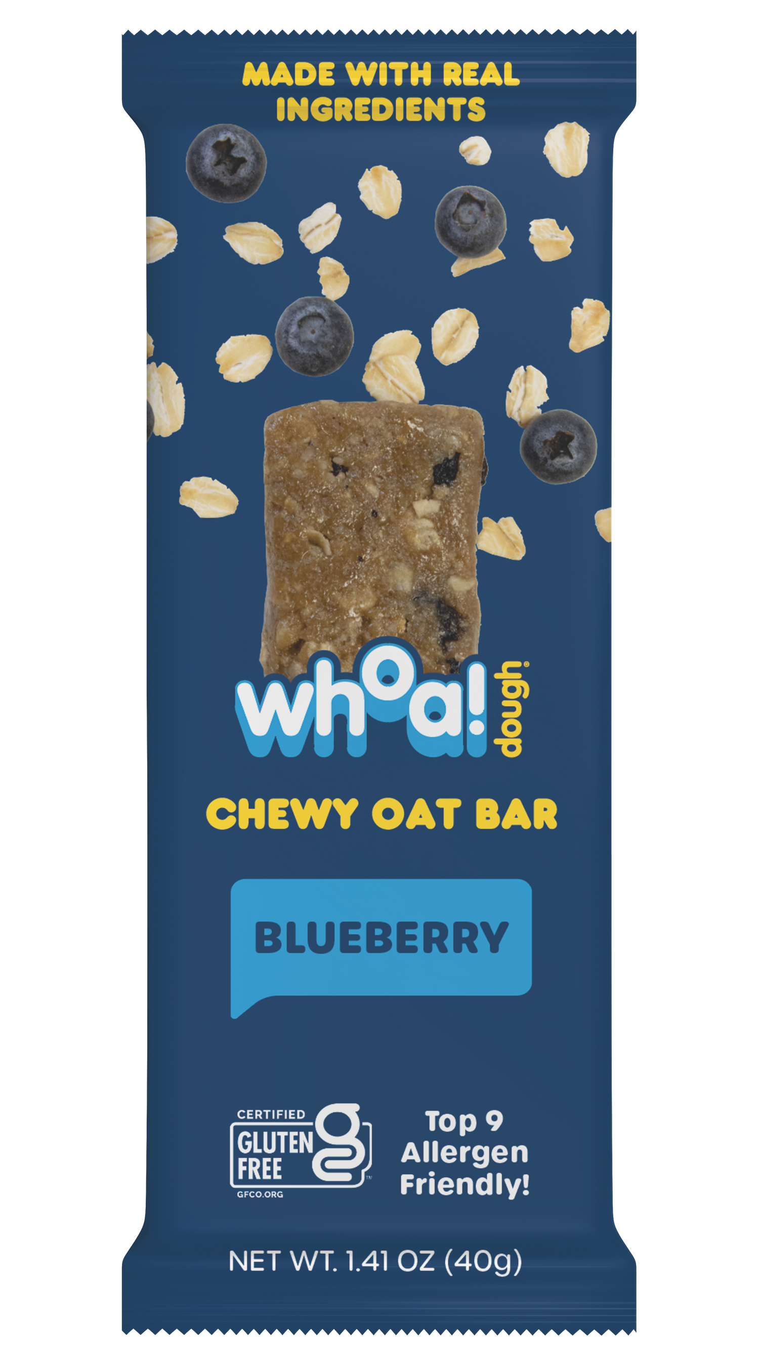 Blueberry Chewy Oat Bars