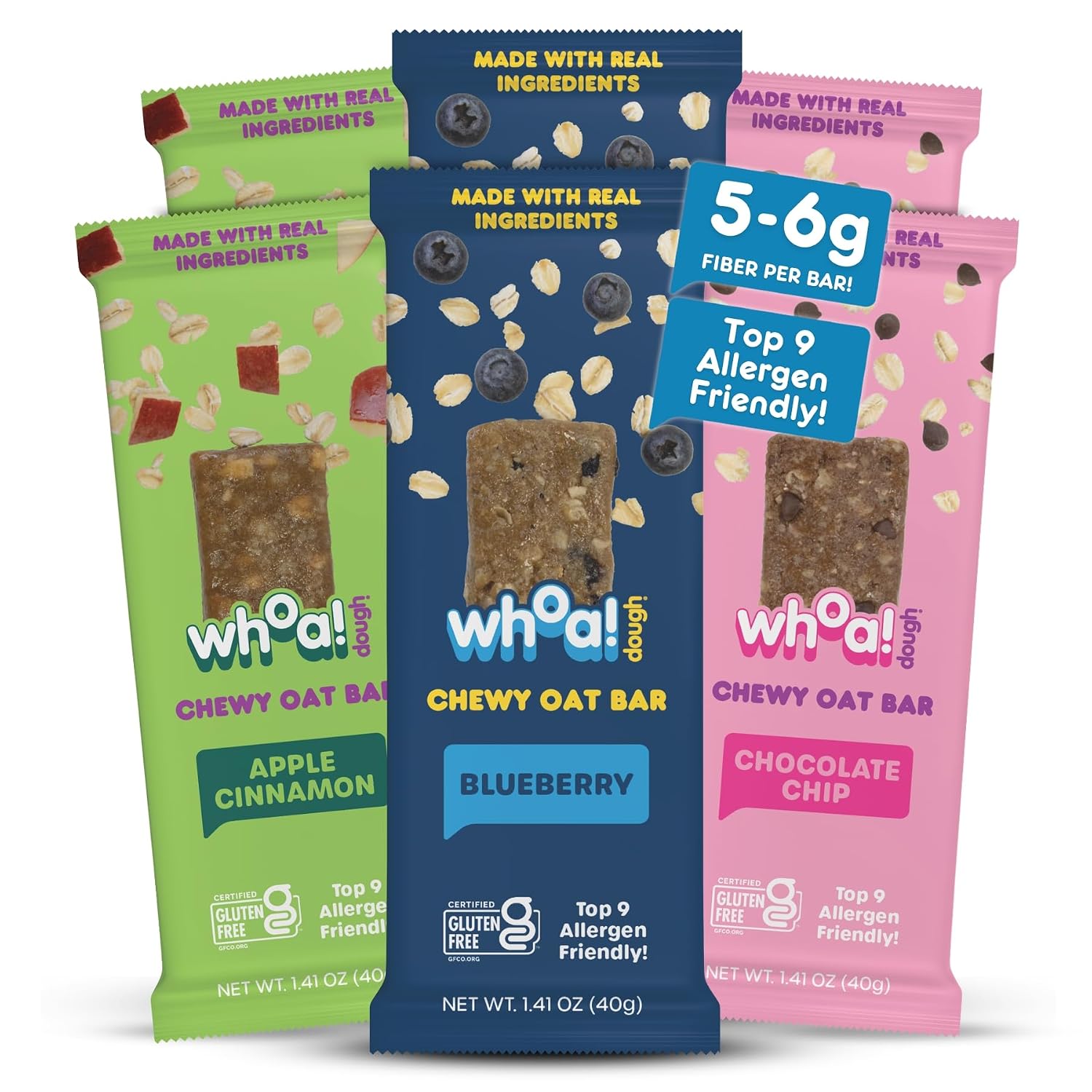 6-count Variety Pack of Chewy Oat Bars