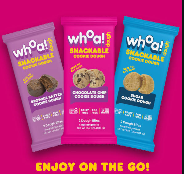 Whoa Dough Doubles Down on Cookie Dough