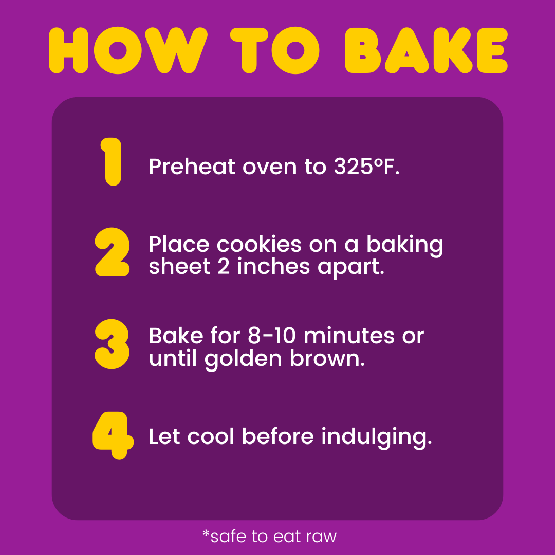 Whoa Dough Bakeable Brownie Batter Cookie Dough 6 units per case 6.9 oz Product Label