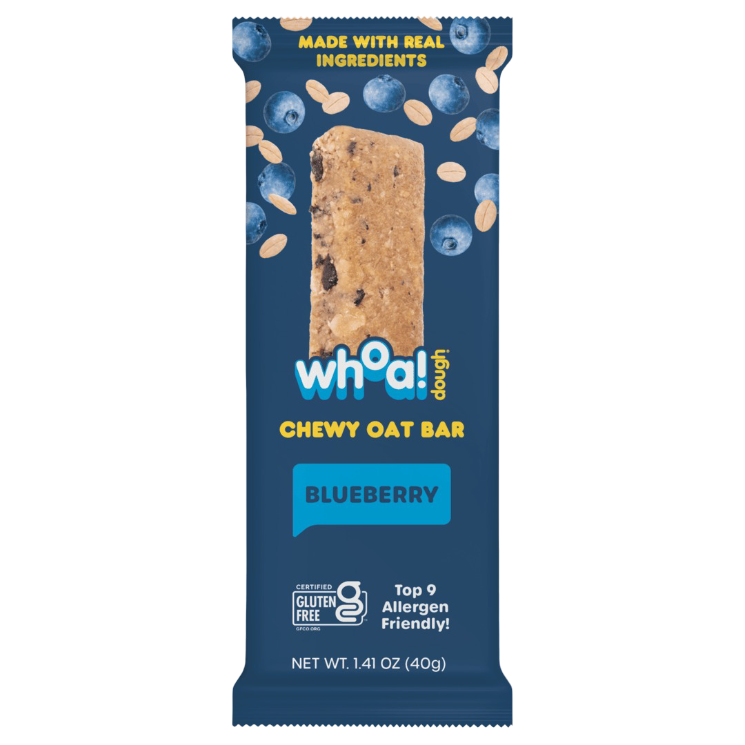 Blueberry Chewy Oat Bars