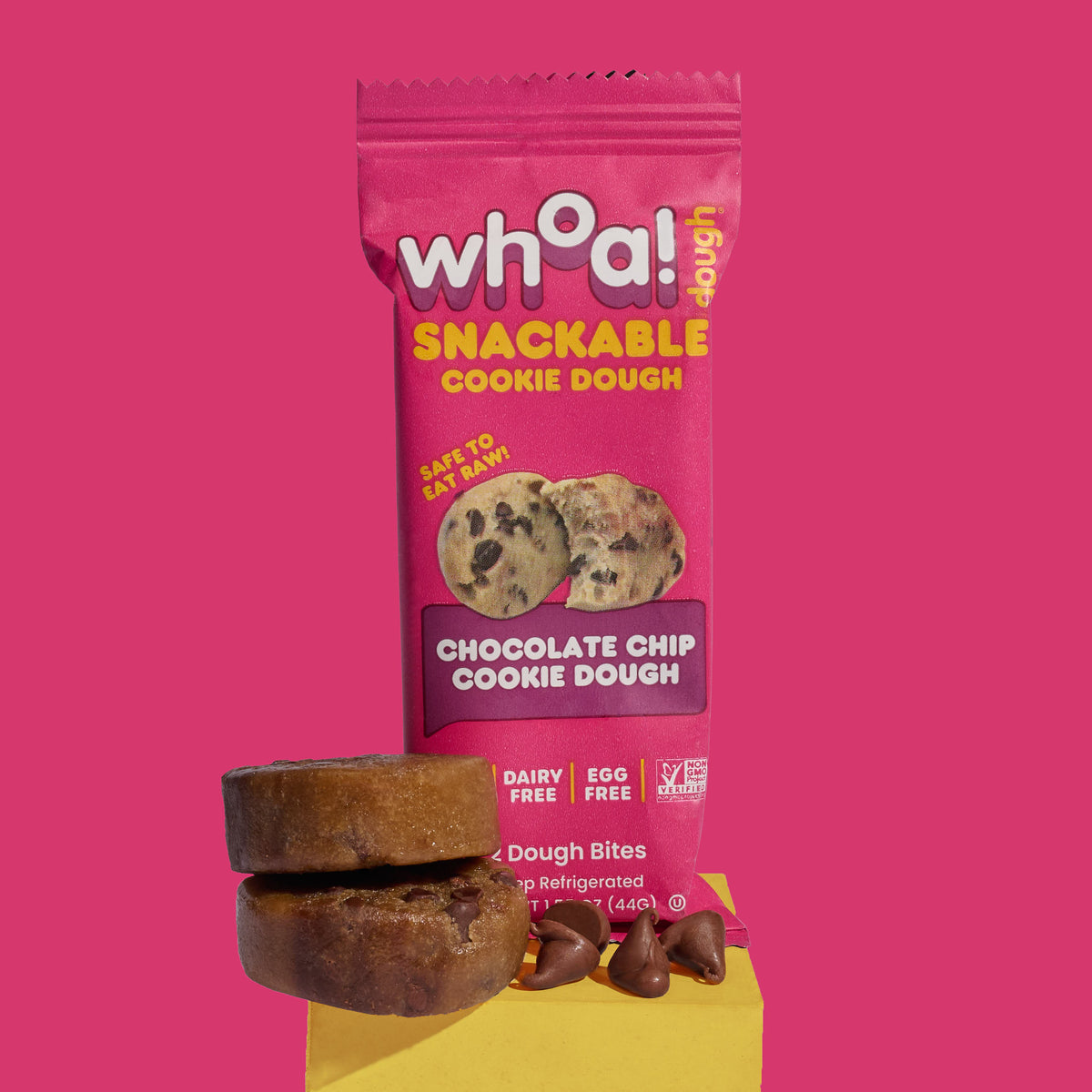 Snackable Chocolate Chip Cookie Dough