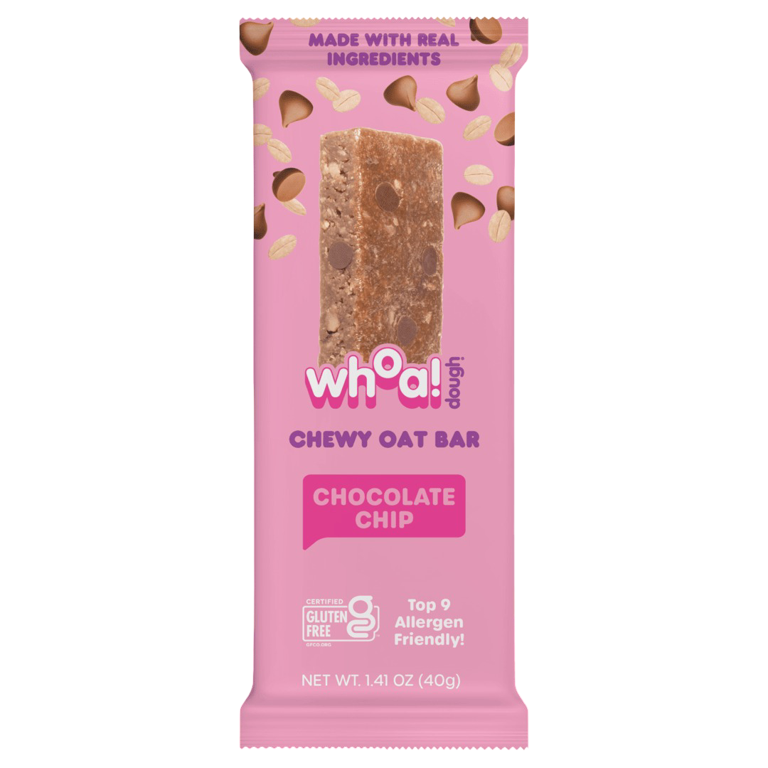Chocolate Chip Chewy Oat Bars