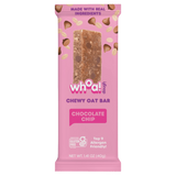 Chocolate Chip Chewy Oat Bars