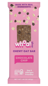 Chocolate Chip Chewy Oat Bars