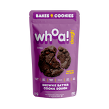 Purple package of whoa! dough brownie batter cookie dough