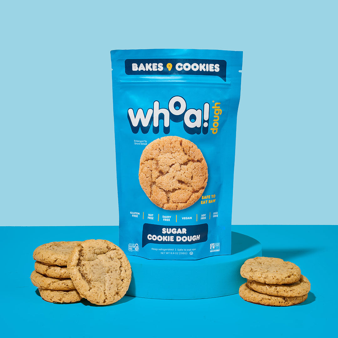 Whoa Dough Ready to Bake Sugar Cookie Cookie Dough 6 units per case 6.9 oz